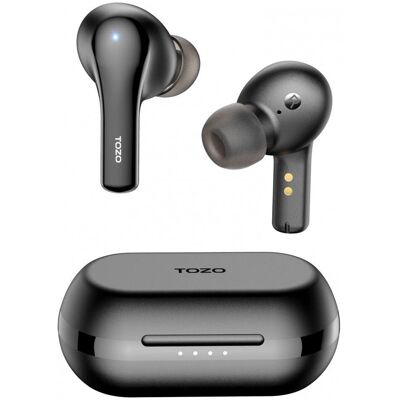 Fones de ouvido sem fio TOZO Agile Pods - Preto Fones de ouvido sem fio TOZO Agile Pods - Preto