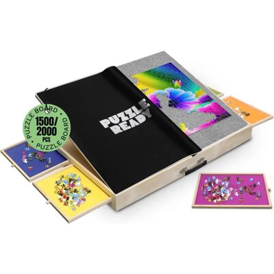 Puzzle Ready Justerbar Pusselbord - 1500 Bitar Puzzle Ready Justerbar Pusselbord - 1500 Bitar