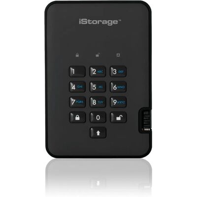 iStorage diskAshur 2 External Hard Drive - 256GB, Black iStorage diskAshur 2 External Hard Drive - 256GB, Black