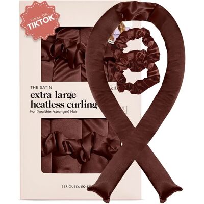 Kitsch Grande Conjunto de Rizos sem Calor em Cetim - Ferramenta Capilar Kitsch Grande Conjunto de Rizos sem Calor em Cetim - Ferramenta Capilar