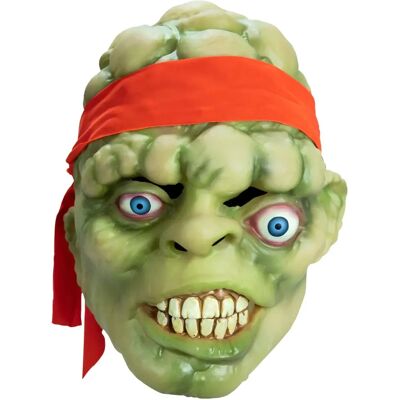 Trick Or Treat Studios Toxic Crusaders Toxie Glow in the Dark Mask - Costumes & Fun Items Trick Or Treat Studios Toxic Crusaders Toxie Glow in the Dark Mask - Costumes & Fun Items