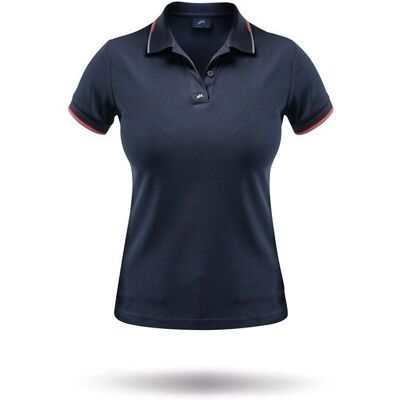 Zhik Tech Kurzarm-Polo - Damen - Blau - Poloshirt Zhik Tech Kurzarm-Polo - Damen - Blau - Poloshirt