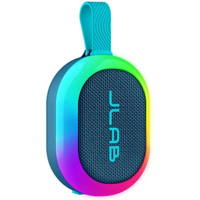 JLab Navy Pop Party Altoparlante Bluetooth - IP55 Impermeabile - 8 ore di batteria JLab Navy Pop Party Altoparlante Bluetooth - IP55 Impermeabile - 8 ore di batteria