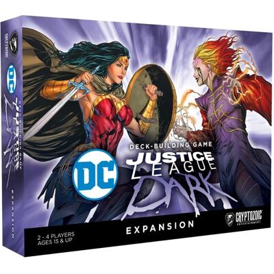 Cryptozoic Entertainment Jeu de construction de deck DC Comics Justice League Dark Extension - Publicité Cryptozoic Entertainment Jeu de construction de deck DC Comics Justice League Dark Extension - Publicité