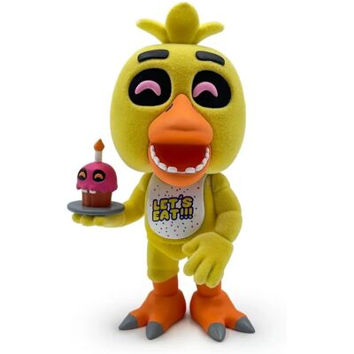 Youtooz Chica Flocked Vinylowa figurka - 12cm - Five Nights at Freddy's Youtooz Chica Flocked Vinylowa figurka - 12cm - Five Nights at Freddy's