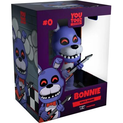Youtooz Bonnie Flocced Vinyl figurka - 12cm - Freddy's Youtooz Bonnie Flocced Vinyl figurka - 12cm - Freddy's