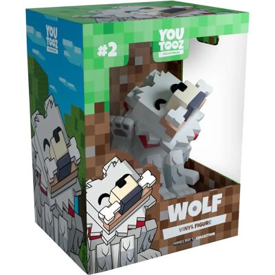 Youtooz Haunted Wolf Vinyl Figur - 10cm - Minecraft Sammler Youtooz Haunted Wolf Vinyl Figur - 10cm - Minecraft Sammler