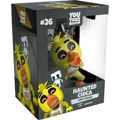 YouTooz Haunted Chica - Figurine en Vinyle - Five Nights at Freddy's - Multicolore - 11cm - Publicité YouTooz Haunted Chica - Figurine en Vinyle - Five Nights at Freddy's - Multicolore - 11cm - Publicité