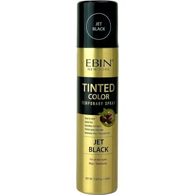 Ebin New York Jet Black 100ml - Temporary Hair Spray Ebin New York Jet Black 100ml - Temporary Hair Spray