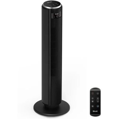 Ventilador TempSense-36 DC Levoit - 12 Velocidades, Tecnología Vortexair, Modo Sueño Ventilador TempSense-36 DC Levoit - 12 Velocidades, Tecnología Vortexair, Modo Sueño