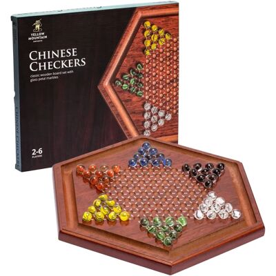 Conjunto de Damas Chinesas de Madeira - Para 4+ anos Conjunto de Damas Chinesas de Madeira - Para 4+ anos