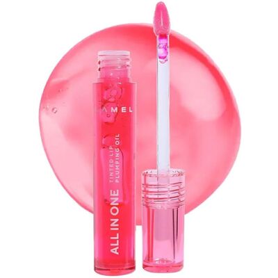 LAMEL All in One Lip Tinted Plumping Oil - Huile pour lèvres - Gloss LAMEL All in One Lip Tinted Plumping Oil - Huile pour lèvres - Gloss