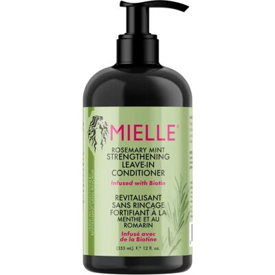 Mielle Organics Mielle Rosemary Mint Leave-In Conditioner - Hair Strengthening 355ml Mielle Organics Mielle Rosemary Mint Leave-In Conditioner - Hair Strengthening 355ml