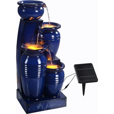 Fontana da Giardino Blu Scuro TEAMSON HOME - Fontana da giardino Fontana da Giardino Blu Scuro TEAMSON HOME - Fontana da giardino