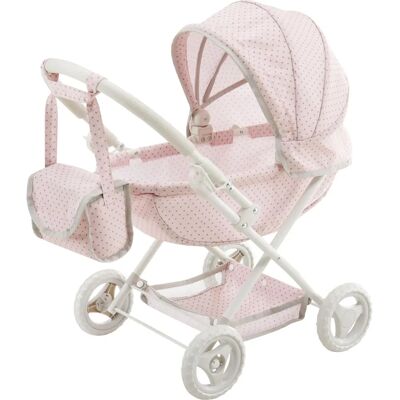 Teamson Kids - Polka Dot Princess - Rose - Doll Pram - Publicité Teamson Kids - Polka Dot Princess - Rose - Doll Pram - Publicité