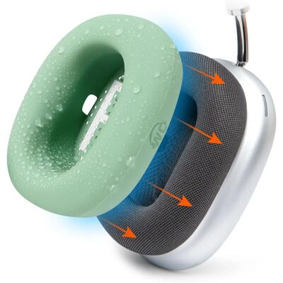 Wicked Cushions Wc Sweatz Max - Grön öreputeskydd för Airpods Max Wicked Cushions Wc Sweatz Max - Grön öreputeskydd för Airpods Max