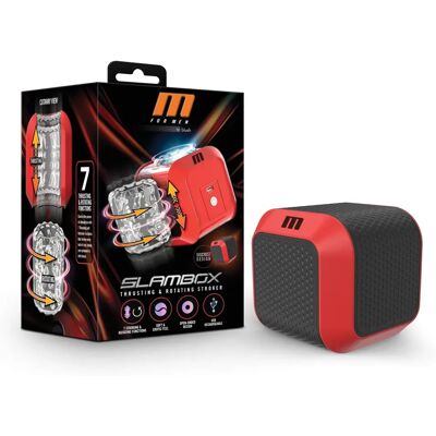 Blush Novelties SlamBox Masturbateur - Rouge, 7 Modes, Rotation à 360° Blush Novelties SlamBox Masturbateur - Rouge, 7 Modes, Rotation à 360°