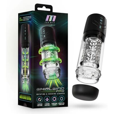 Blush M for Men WhirlWind Pro Male Masturbator - 24.5cm Blush M for Men WhirlWind Pro Male Masturbator - 24.5cm
