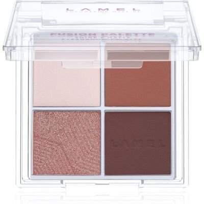 LAMEL Fusion Lidschattenpalette - 401 - Natürlich, Matt & Schimmer LAMEL Fusion Lidschattenpalette - 401 - Natürlich, Matt & Schimmer