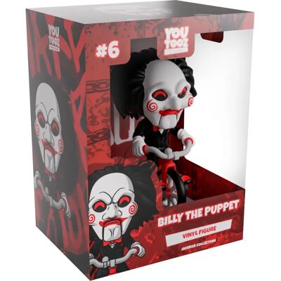 Figurka winylowa Billy the Puppet od Youtooz - 13cm - Oficjalna Kolekcja Saw Figurka winylowa Billy the Puppet od Youtooz - 13cm - Oficjalna Kolekcja Saw
