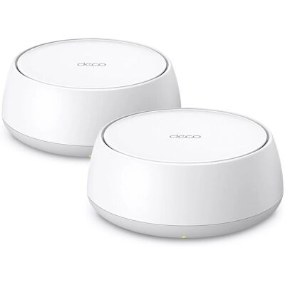 TP-Link BE25 - Wi‑Fi 7 - 2x2.5G Portit - 4600 m2 Mesh Wi‑Fijärjestelmä TP-Link BE25 - Wi‑Fi 7 - 2x2.5G Portit - 4600 m2 Mesh Wi‑Fijärjestelmä