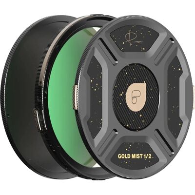 Conjunto de filtros PolarPro CineGold - Difusión Gold Mist - Estética cinematográfica Conjunto de filtros PolarPro CineGold - Difusión Gold Mist - Estética cinematográfica
