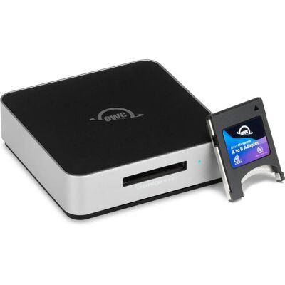 OWC Atlas USB4 CFexpress Typ B Kartenlesegerät - Kompakt & Schnell OWC Atlas USB4 CFexpress Typ B Kartenlesegerät - Kompakt & Schnell