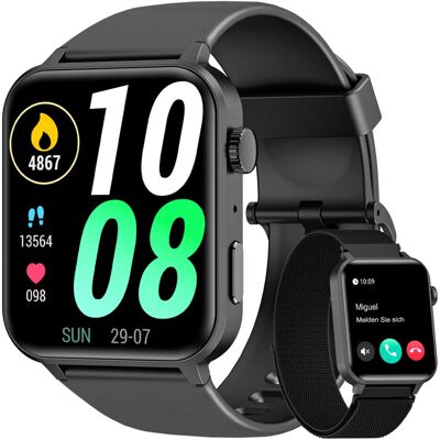 Blackview - Smart Watch - 1.85" HD - Answer/Make Calls Blackview - Smart Watch - 1.85" HD - Answer/Make Calls