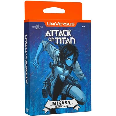 UVS Games Universus Mikasa Clash-Deck - Kartenspiel UVS Games Universus Mikasa Clash-Deck - Kartenspiel