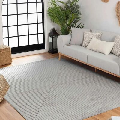 Surya - KIYOSHI - Gray - 200x275 cm - Rug Surya - KIYOSHI - Gray - 200x275 cm - Rug