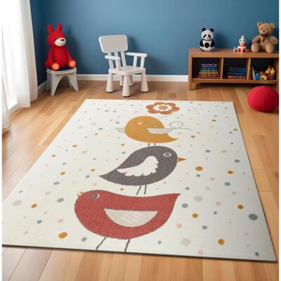 Livabliss Kids Carpet - Blue Brown Yellow - Kids Product Livabliss Kids Carpet - Blue Brown Yellow - Kids Product