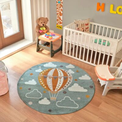 Livabliss Rundteppich - Kinderfreundlich, Langlebig, 160x160cm Livabliss Rundteppich - Kinderfreundlich, Langlebig, 160x160cm