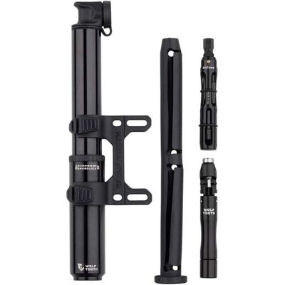 Wolf Tooth EnCase System Pump 85cc - Black - Pump for MTB & Gravel Wolf Tooth EnCase System Pump 85cc - Black - Pump for MTB & Gravel