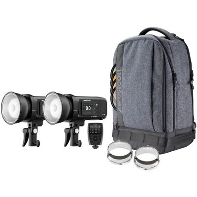 Westcott FJ400II Kit - Hordozható sztreboszkóp szettel Westcott FJ400II Kit - Hordozható sztreboszkóp szettel
