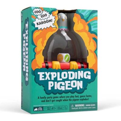 Exploding Kittens Exploding Pigeon - Familien festspel för alla Exploding Kittens Exploding Pigeon - Familien festspel för alla