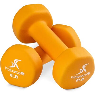 ProsourceFit Unisex 810244021903 Orange Handvikt - Fitnessutrustning ProsourceFit Unisex 810244021903 Orange Handvikt - Fitnessutrustning