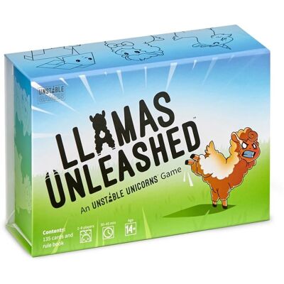 TeeTurtle Llamas Unleashed - Gra planszowa TeeTurtle Llamas Unleashed - Gra planszowa