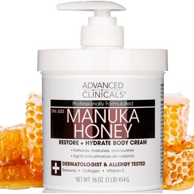 Advanced Clinicals Manuka Honey Collagen Body Cream - Body Type Advanced Clinicals Manuka Honey Collagen Body Cream - Body Type