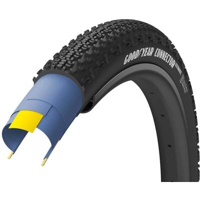Goodyear Connector Tubeless Cyclocross Reifen - Schwarz, 50mm, 27.5x2.00" Goodyear Connector Tubeless Cyclocross Reifen - Schwarz, 50mm, 27.5x2.00"