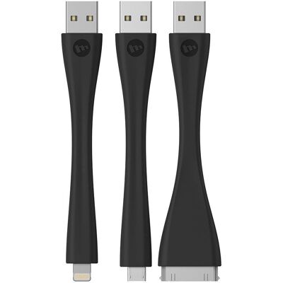 mophie 2130_USB-TK-1-BLK USB Kabel - Flexibles Memory Flex - Schwarz mophie 2130_USB-TK-1-BLK USB Kabel - Flexibles Memory Flex - Schwarz