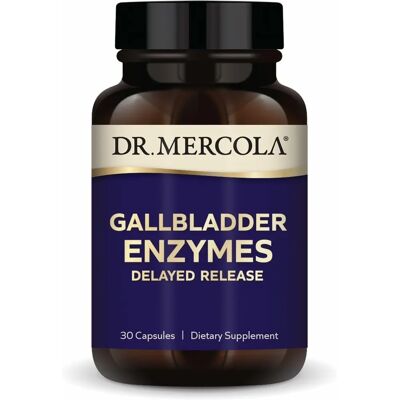 Dr. Mercola Gallbladder Enzymes - 30 Capsules - Support Digestion Dr. Mercola Gallbladder Enzymes - 30 Capsules - Support Digestion