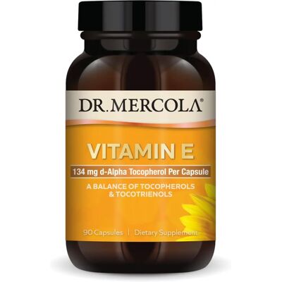D-Alpha Tokoferol Dr. Mercola - 90 kapsułek D-Alpha Tokoferol Dr. Mercola - 90 kapsułek