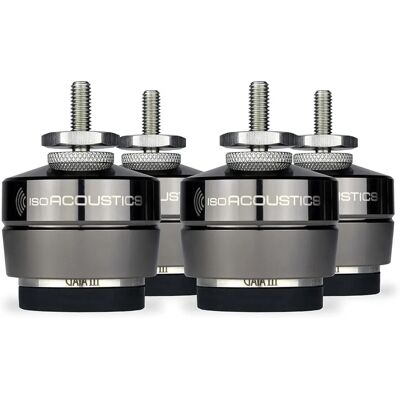 IsoAcoustics GAIA III - Høyttalerisolatorer for opptil 32kg - 4 stk IsoAcoustics GAIA III - Høyttalerisolatorer for opptil 32kg - 4 stk