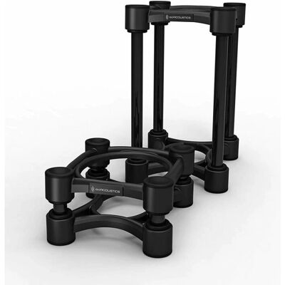 IsoAcoustics ISO-130 Studiomonitor-Ständer - Höhenverstellbar, Kompakt, Schwarz IsoAcoustics ISO-130 Studiomonitor-Ständer - Höhenverstellbar, Kompakt, Schwarz