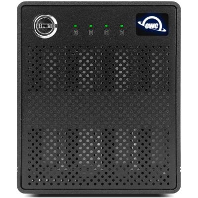 OWC ThunderBay 4 mini SSD Gehäuse - Schwarz - 2,5" - SSD-Speicher OWC ThunderBay 4 mini SSD Gehäuse - Schwarz - 2,5" - SSD-Speicher