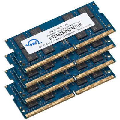 Modulo di Memoria OWC 64GB - DDR4 2666 MHz, 4 x 16GB Modulo di Memoria OWC 64GB - DDR4 2666 MHz, 4 x 16GB