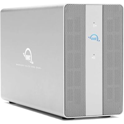 Other World Computing OWC Mercury Elite Pro Dual - Externes HDD/SSD - 2 Einschübe - USB-C Other World Computing OWC Mercury Elite Pro Dual - Externes HDD/SSD - 2 Einschübe - USB-C
