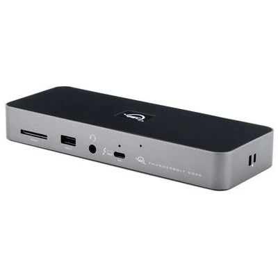OWC Thunderbolt 4 Dock - Zwart, Zilver, 11-poorten Thunderbolt 4 Dockingstation OWC Thunderbolt 4 Dock - Zwart, Zilver, 11-poorten Thunderbolt 4 Dockingstation