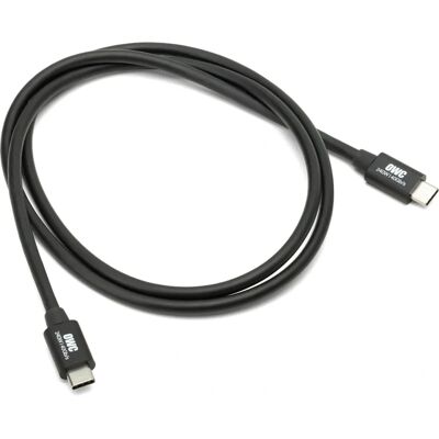 OWC USB-C–USB-C Kabel – 1 m – Schwarz – Thunderbolt Kabel OWC USB-C–USB-C Kabel – 1 m – Schwarz – Thunderbolt Kabel