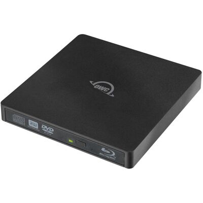Unità ottica esterna OWC OWCMR3PBDR6XT - Nera - Supporta BD-R, DVD e CD Unità ottica esterna OWC OWCMR3PBDR6XT - Nera - Supporta BD-R, DVD e CD